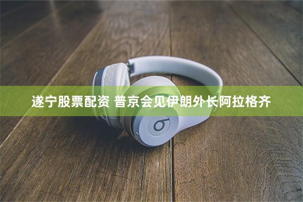 遂宁股票配资 普京会见伊朗外长阿拉格齐